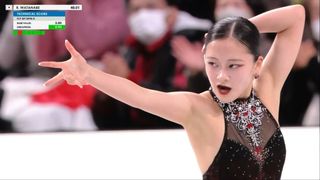 집념의 트리플 악셀! 4위를 차지한 와타나베 린카 [그랑프리 파이널 여자 쇼트]