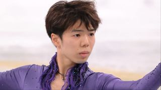 ‘레이디스 인 라벤더’ 쿼드 러츠에 성공한 사토 슌 [그랑프리 파이널 남자 쇼트]