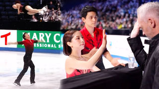 그 어느 때보다 비장한 표정, 미우라 리쿠-키히라 류이치 페어 쇼트 1위 무대  [그랑프리 파이널 페어 쇼트]