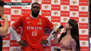 한국전력 베논 “다시 분위기 이어가 기분 좋다” [한국전력 vs KB손해보험]