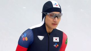 ‘끊김 현상이..’ 긴장한 정재웅, 아쉬운 결과 [월드컵 4차 남자 500m(2)]