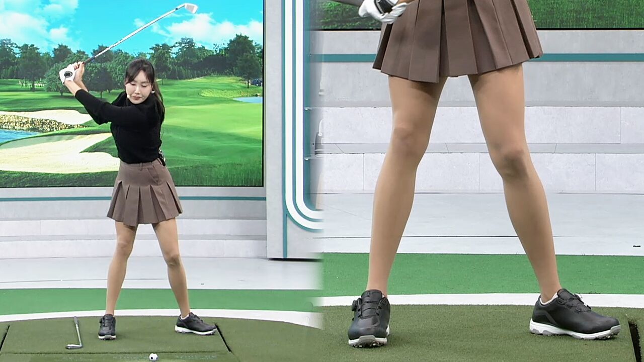 [장원주 레슨] 파워를 내기 위한 백스윙, 왼발을 목표 방향으로 돌리기 썸네일