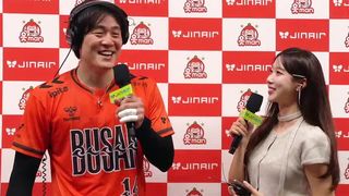 OK 부산 아이가! 홈 5연승 송희채 인터뷰 [OK저축은행 vs 우리카드]