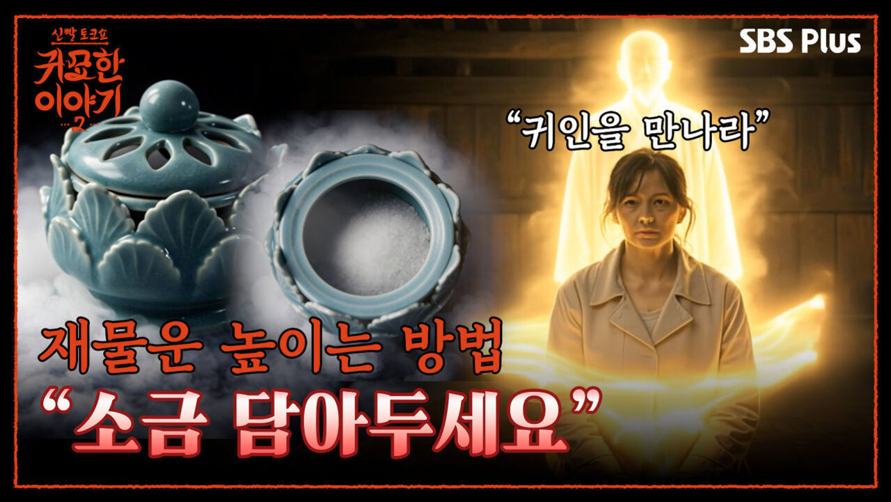  가출한 중학생 딸 찾아주세요  현관문 오른쪽에 소금을 두면 된다 (+천을귀인 사주) | 신빨토크쇼 귀묘한 이야기2 EP.02 | SBS PLUS