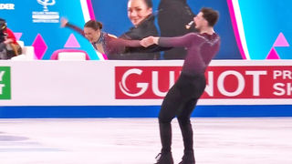 무대를 즐긴 아니카 호케-로베르트 쿤켈, 최종 4위 [유럽선수권 페어 프리]