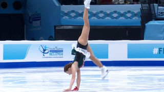 다이나믹한 동작을 선보인 소피아사모델키나 [4대륙 선수권 여자 쇼트]