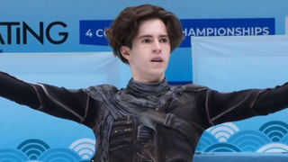 흔들리는 고난이도 점프, 디펜딩 챔피언 미하일 샤이도로프 [4대륙 선수권 남자 쇼트]