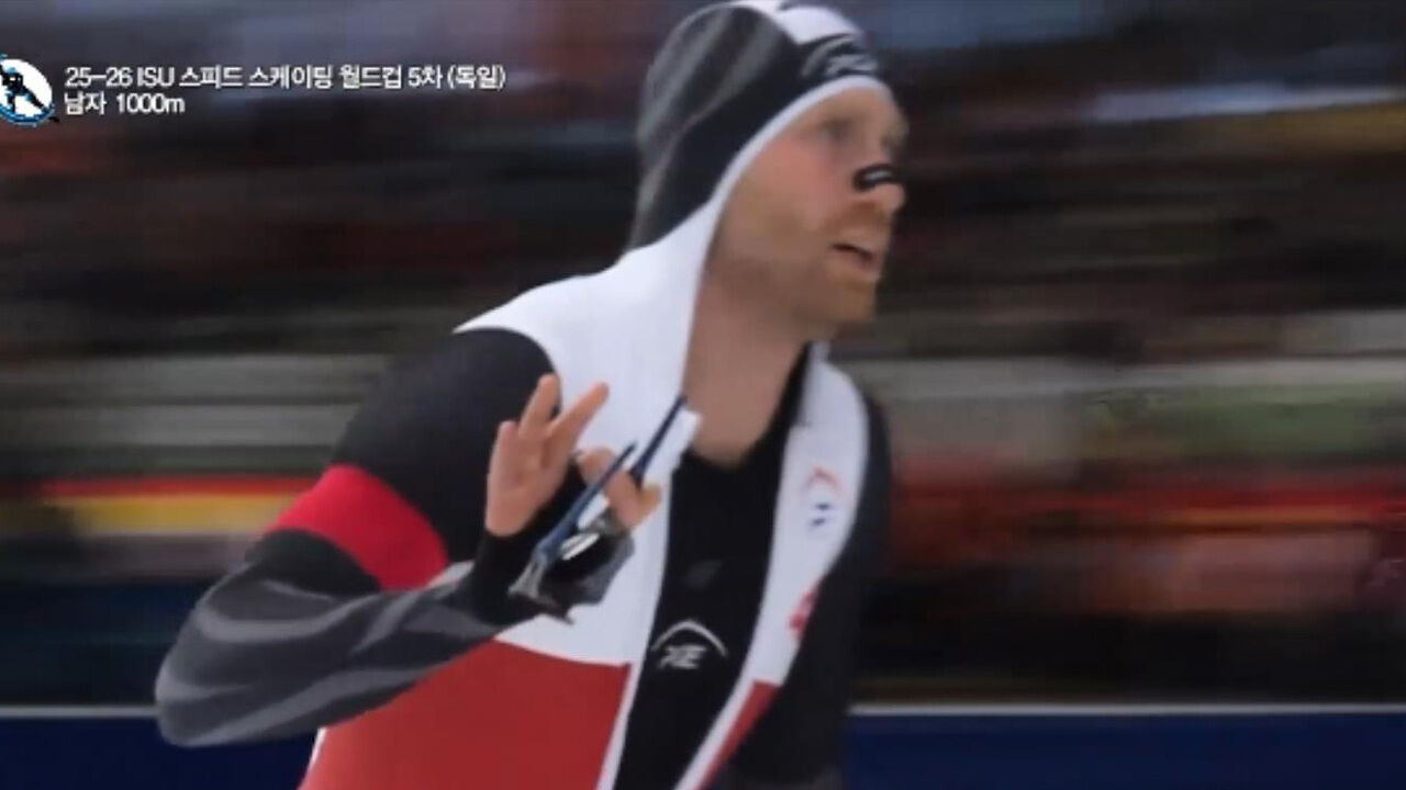 뜨거운 선두경쟁! 크게 아쉬워하는 다미안 주레크 [월드컵 5차 남자 1000m] 썸네일