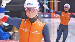 마레이커 흐루너바우트의 독주! 여유롭게 결승선 통과 [월드컵 5차 여자 매스스타트]