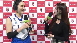 2위 탈환의 주인공 현대건설 이예림 인터뷰 [정관장 vs 현대건설]