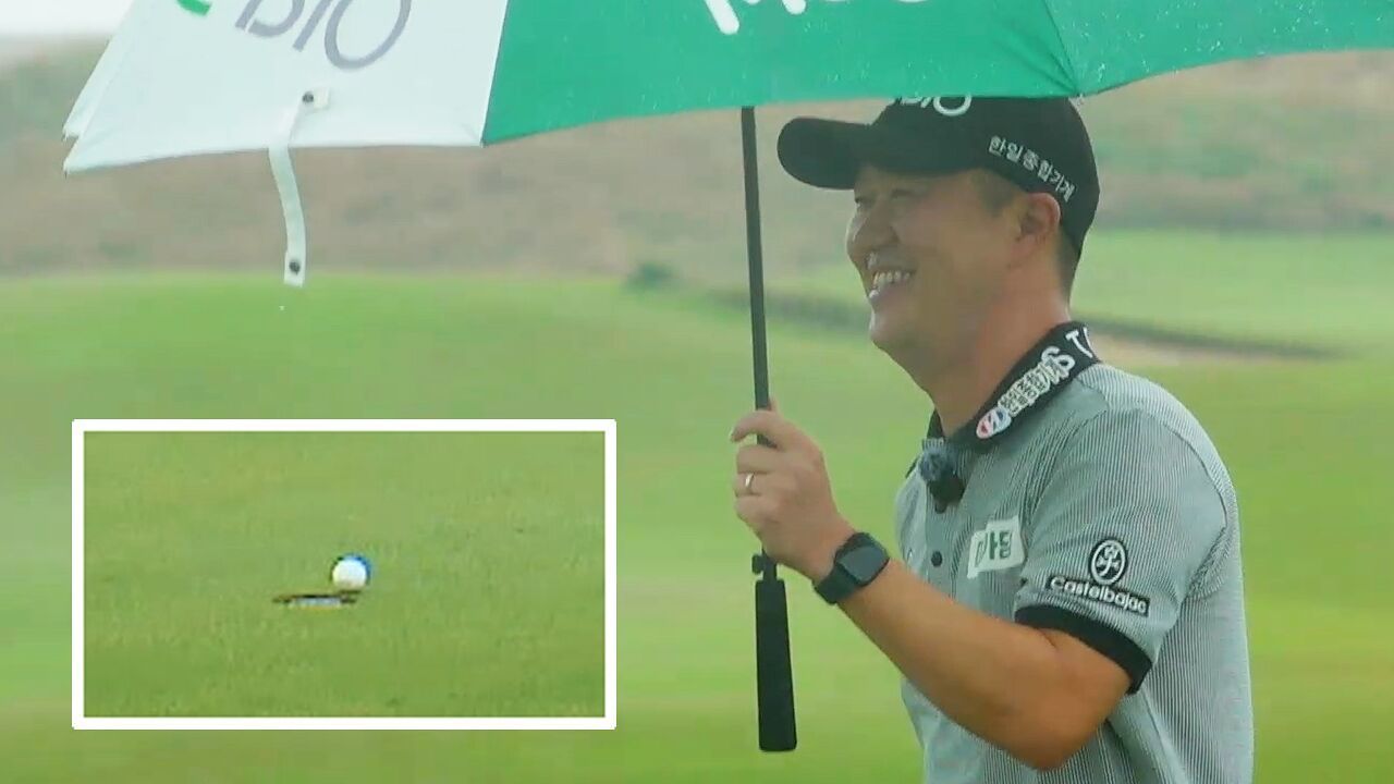 흔들림 없는 퍼팅, 내리는 비가 야속한 박성국 [12강전 2경기] 썸네일