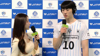 김진영 인터뷰 “롤모델 최민호는 나에게...” [삼성화재 vs 현대캐피탈]