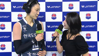 배유나 인터뷰 “벤치에서 코트를 보며 많은 생각을...” [한국도로공사 vs GS칼텍스]