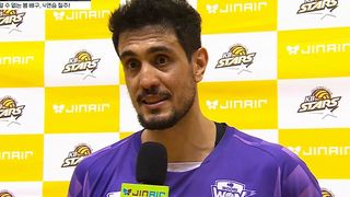 우리카드 아라우조 인터뷰 “가장 중요한 6라운드, 할 일 많아..” [KB손해보험 vs 우리카드]