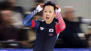 힘든 레이스를 마무리하는 김민선, 랭킹 포인트 8위 마무리  [스프린트 세계선수권 여자 1000m(2)]