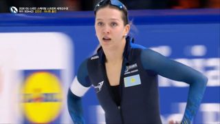 마지막까지 집중력을 유지하며 들어오는 아리나 일리야첸코 [스프린트 세계선수권 여자 500m(2)]
