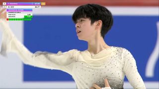 찬란한 은메달! 다시 한번 정상급 연기를 보여준 서민규 [주니어 세계선수권 남자 프리]