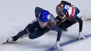 빈틈을 노렸다! 김길리 안전하게 결승 진출 [세계선수권 여자 1000m 준결승]