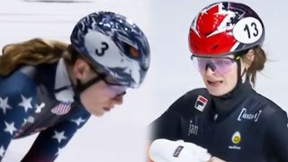 한명 빼고 모두 넘어진 경기, 혼란스러운 선수들 [세계선수권 여자 500m 준결승]