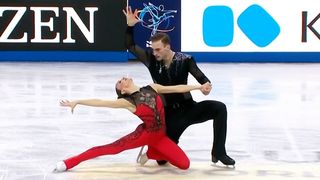 1위와 0.33 차. 프리 무대가 기대되는 아나스타샤 메텔키나-루카 베룰라바 [피겨 세계선수권 페어 쇼트]