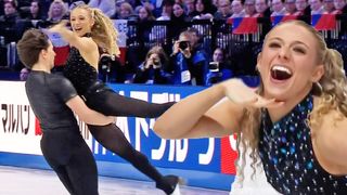 4대륙 챔피언 에밀리아 징가스-바딤 콜레스닉, 프리를 노린다! [세계선수권 아이스댄스 리듬댄스]