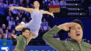 임해나-권예, 감동의 피날레 [세계선수권 아이스댄스 프리댄스]