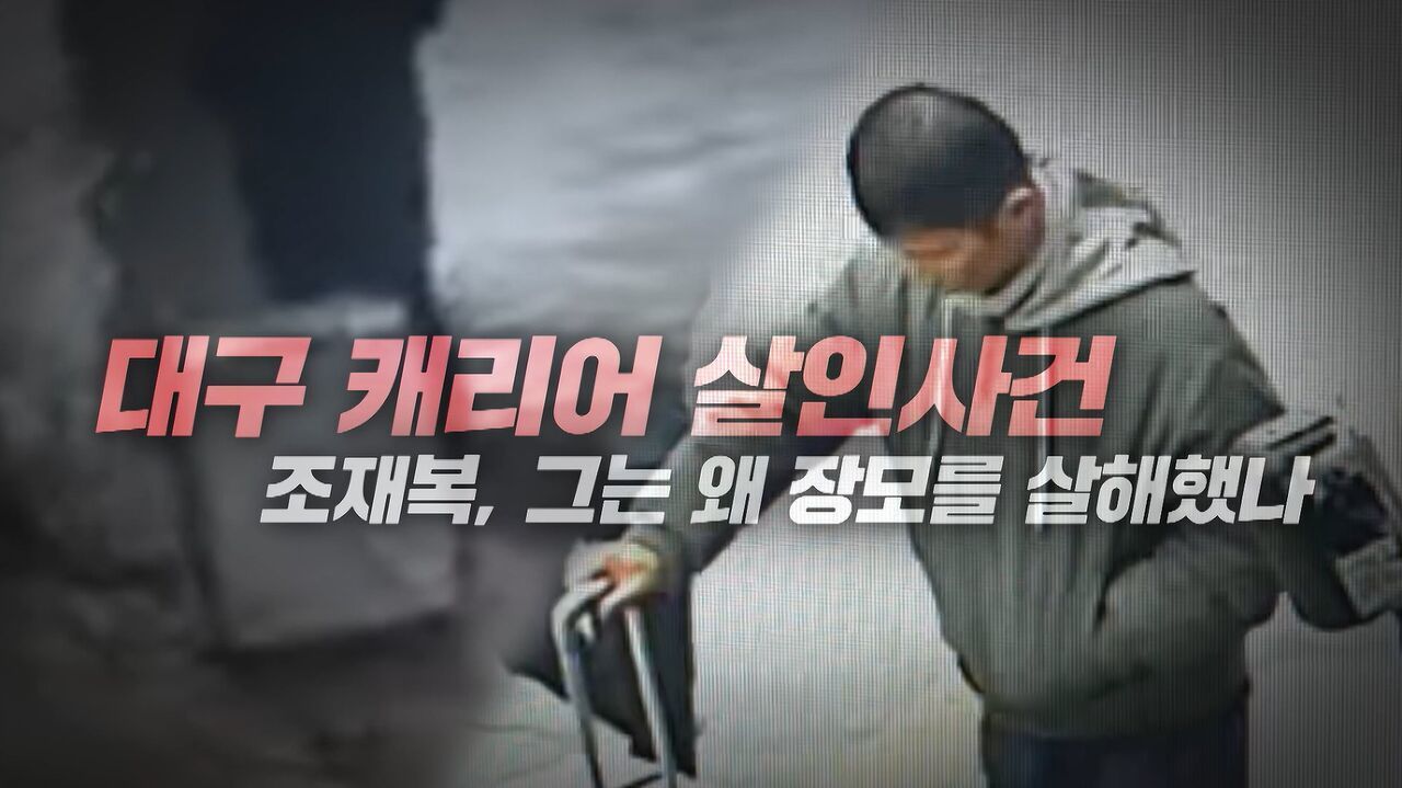 [4월 10일 예고] 대구 캐리어 살인사건 조재복, 그는 왜 장모를 살해했나 썸네일