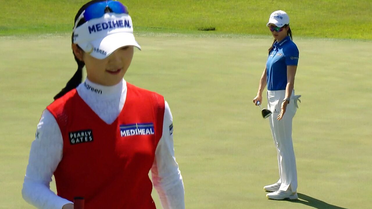 전년도 우승자 이예원의 카운터펀치! '이예원-이세희' 1R 주요장면 [두산 매치플레이 1R] 썸네일