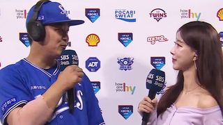 만루홈런 치고도 "주전 아닌데요" 전병우에 아나운서 반응 [베이스볼S]