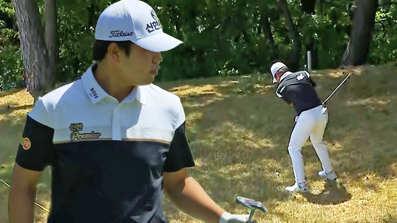 '깃대를 맞추네요!' 장유빈이 트러블 상황을 파로 대처하는 방법 [KPGA 경북오픈 2R] 썸네일