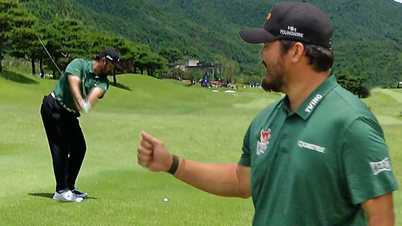 오늘만 6타 줄인 정찬민! 시즌 첫승을 노린다 [KPGA 선수권대회 2R] 썸네일