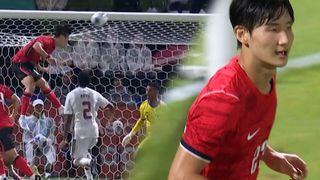 이기혁이 올리고 신민하가 받는! 아쉬운 마무리의 강원 FC 조합 [남자축구 조별예선 대한민국 vs 카타르]