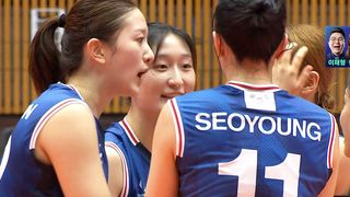 홍콩 3-0 완파! 첫 경기 승리, 대한민국 기분 좋은 출발 [배구 조별예선 대한민국 vs 홍콩]