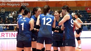 스타팅 출격, 경기 준비하는 대한민국 [배구 조별예선 대한민국 vs 홍콩]