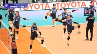 항저우 노메달 아픔 지우기 위해, 대한민국 선발 라인업 [여자배구 조별예선 대한민국 vs 홍콩]