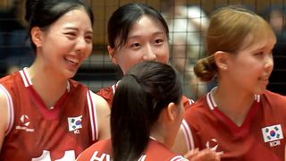 54분 만에 셧아웃, 대한민국 완승! [배구 조별예선 대한민국 vs 카타르]