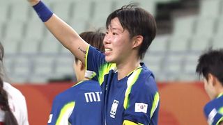 ‘스코어 6-0’ 캡틴 고유진의 쐐기 골 [여자축구 조별예선 대한민국 vs 방글라데시]
