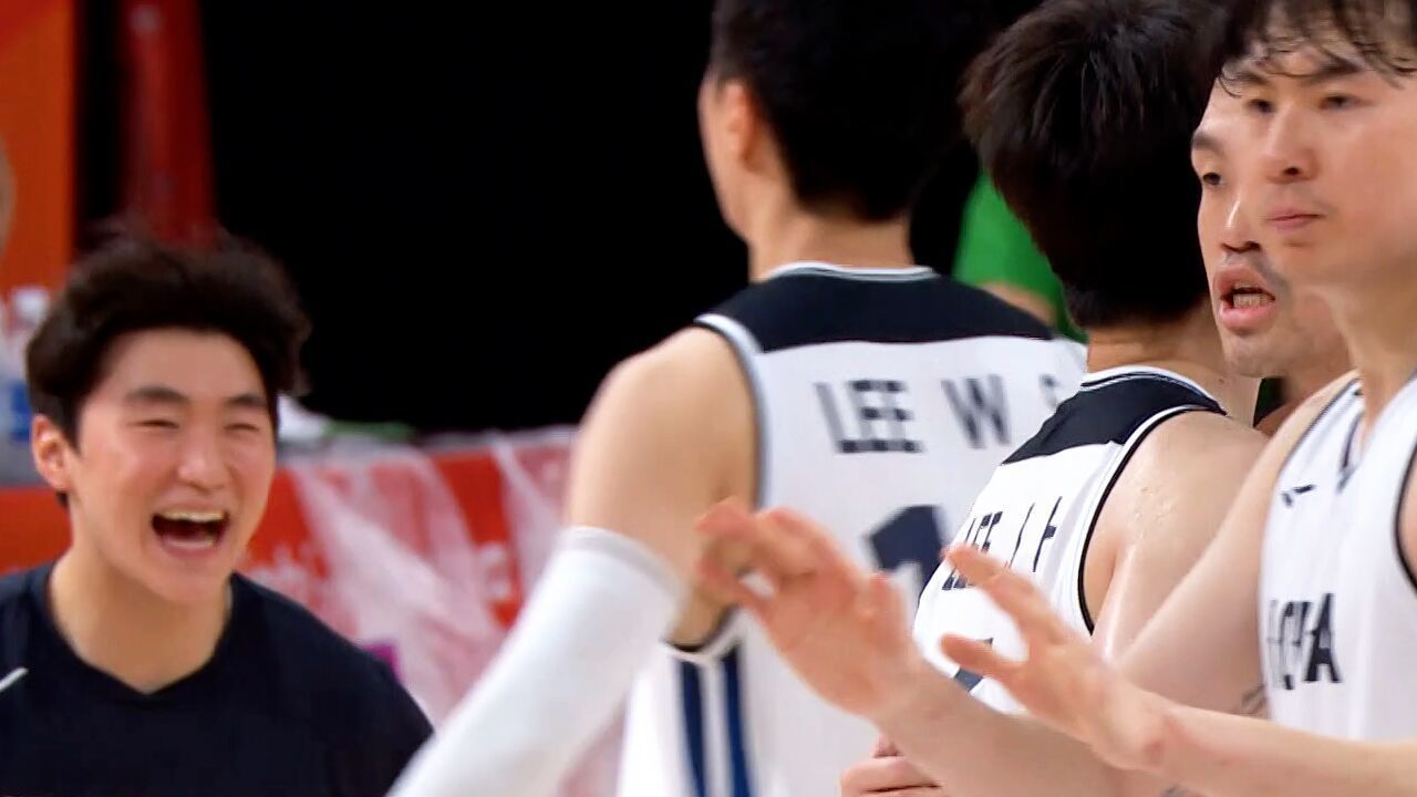 3점포 두방! 이현중 이정현 연속 3득점 [농구 준결승 대한민국 vs 이란] 썸네일