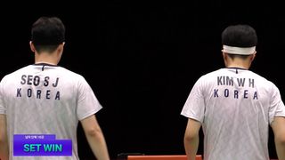 남자 복식 세계 1위다운 호재듀오, 2경기 쉽게 승리한 대한민국 [배드민턴 남자 단체 16강]