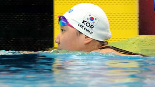 조 1위! 항저우에 이어 메달 노리는 이은지의 레이스 [수영 여자 배영 200m 예선]