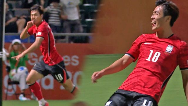 김명준도 터졌다! 순식간에 몰아친 두번째 골 [남자 축구 조별예선 대한민국 vs 사우디]