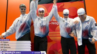 기쁨과 아쉬움 사이, 동메달 획득한 대한민국 조현주-허연경-한다경-이송은 [수영 여자 계영 4x200m]