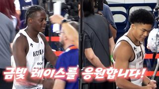육상의 꽃 100m 예선! 한국 단거리의 새 역사를 쓰게 될 비웨사&조엘진 현장 같이 보기 [나고야 직캠]