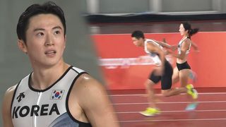 상소로 뒤집은 판정, 대한민국 단독으로 진행된 재경기 [육상 혼성 4x100m 계주 예선 재경기]