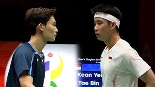 세계 1위를 이기고 올라온 로킨유, 이에 밀리지 않는 유태빈 [배드민턴 남자 단식 준결승]