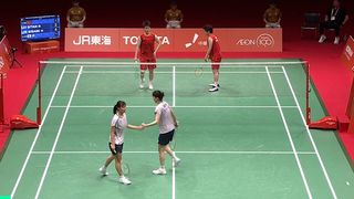 3세트 초반 4연속 득점! [배드민턴 여자 복식 결승]
