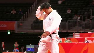 한일전에서 패배한 김종훈, 동메달 결정전으로 [유도 남자 -90kg 준결승]