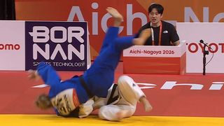 공격과 방어 확실한 김민주, 결승 진출! [유도 여자 -78kg 준결승]