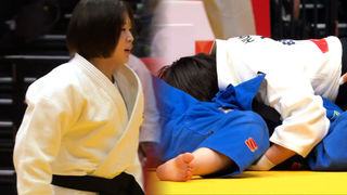 순조롭게 1경기 한판 승을 가져오는 허미미 [유도 혼성 단체 준결승]