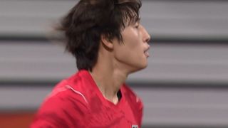 골키퍼 정면으로 향한 배준호의 슛 [남자 축구 결승 대한민국 vs 일본]
